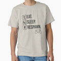 Eat. Sleep. Respawn. Funny Video Gaming Gamer by PryntedLabs
