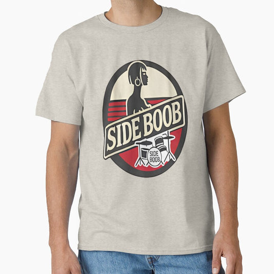 Sideboob Unisex Heavy Cotton Tee by HyphThonia