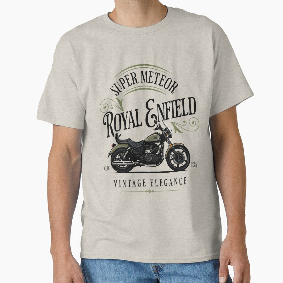 vintage elegance ROYAL ENFIELD SUPER METEOR 650 by monsalve-autos