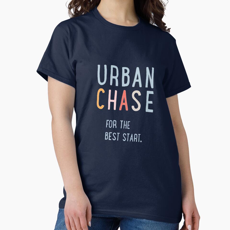 Urban Chase Logo "For the Best Start" Design by ARZArts