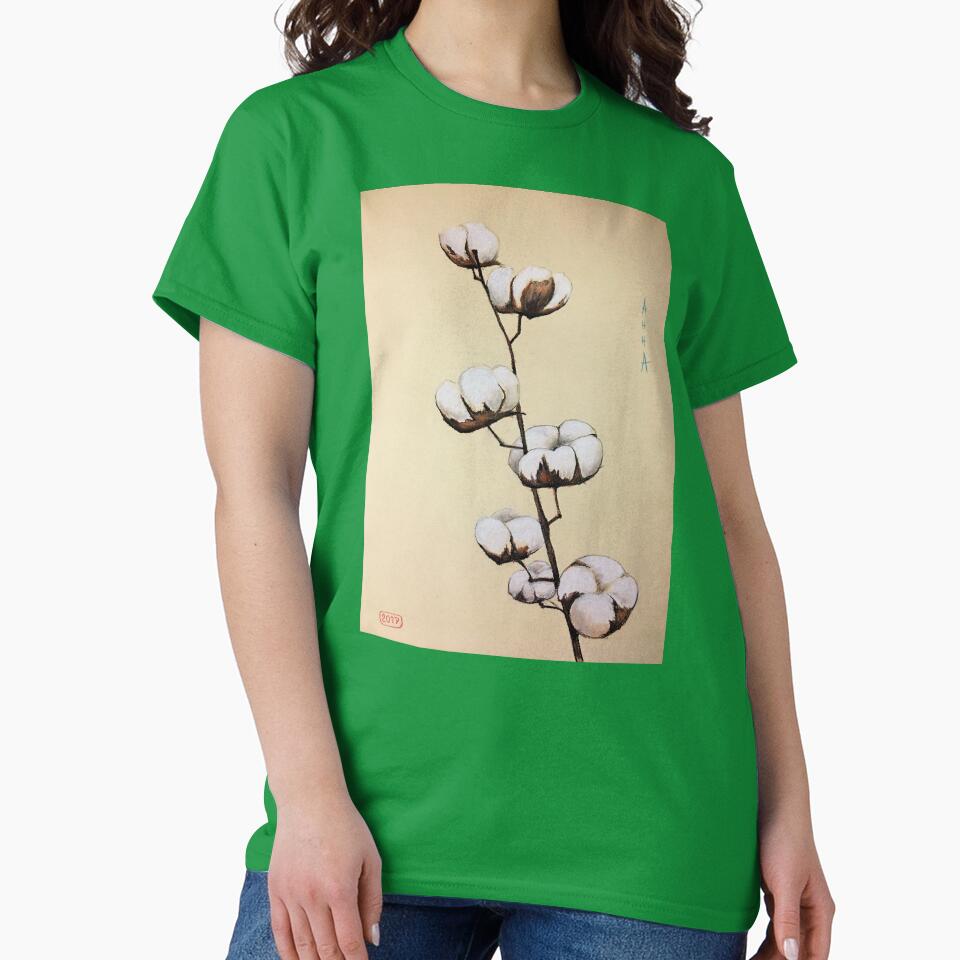 Cotton, cotton blooming, cotton flower by Ranisha