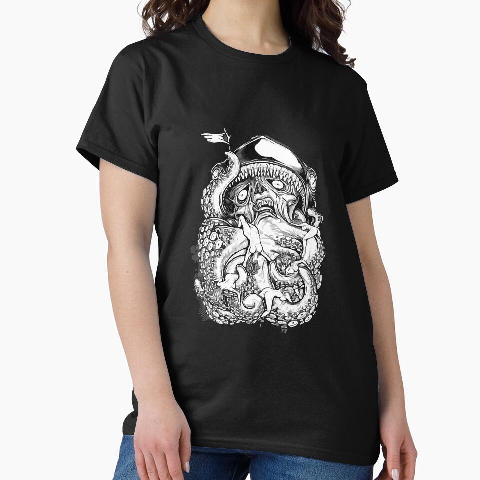 Octopus Halloween Dark Grunge Goth by BundlerVq