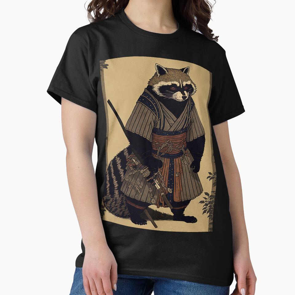 Raccoon Samurai by luisraultg