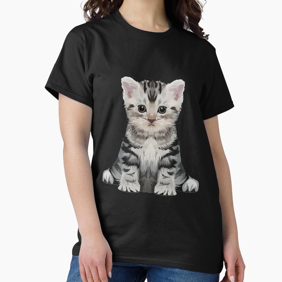 Cute Gray Cat by Maful