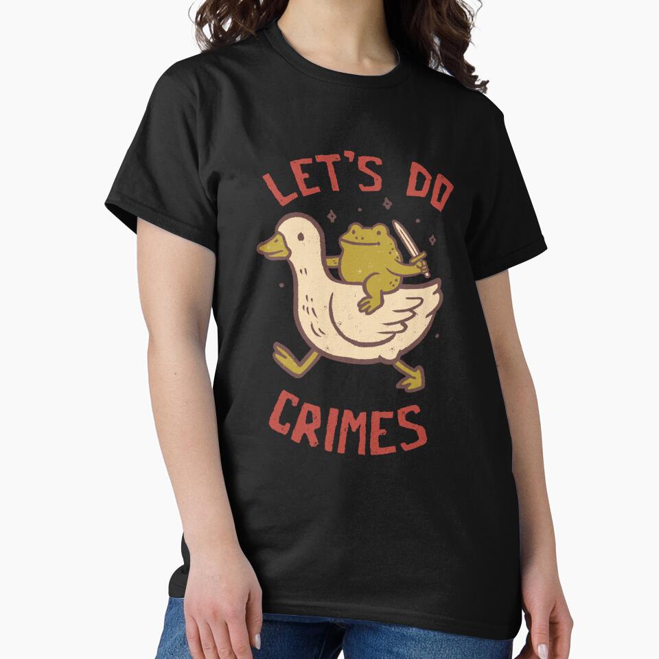 Let’s do Crimes Funny Duck Frog by koalateess