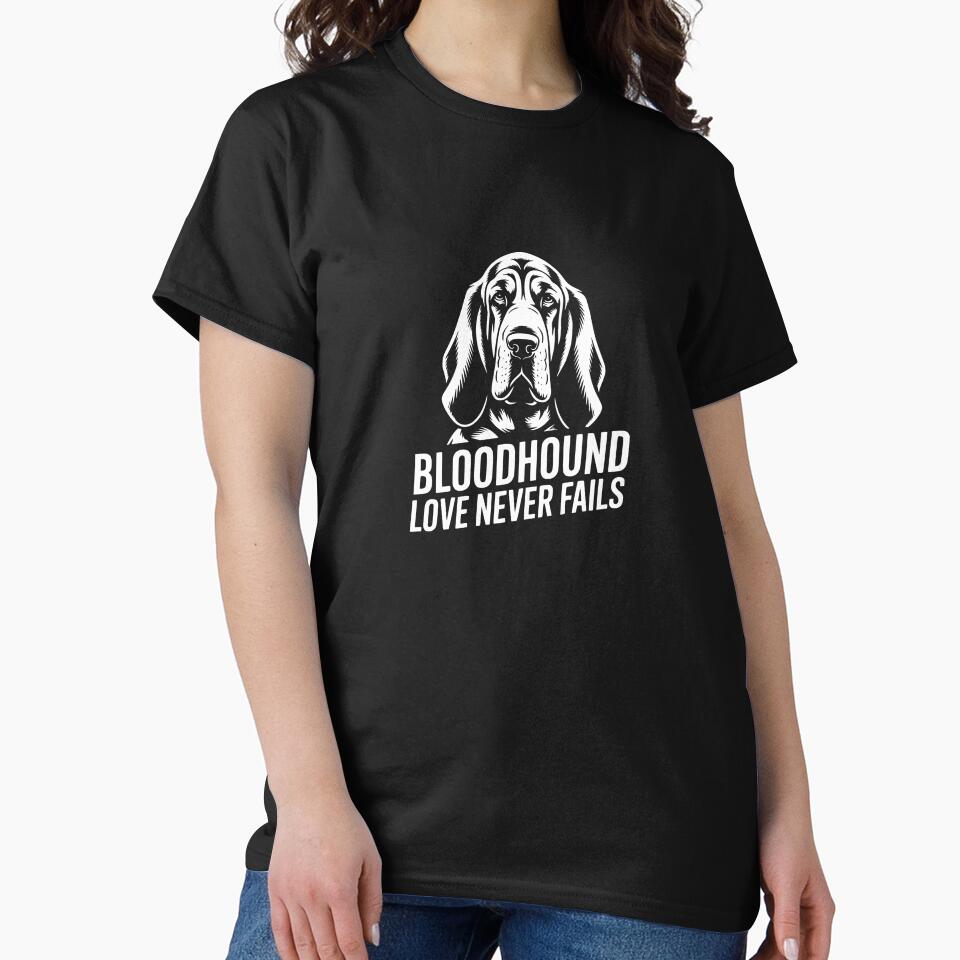 Bloodhound Love Never Fails by theartfulaspie