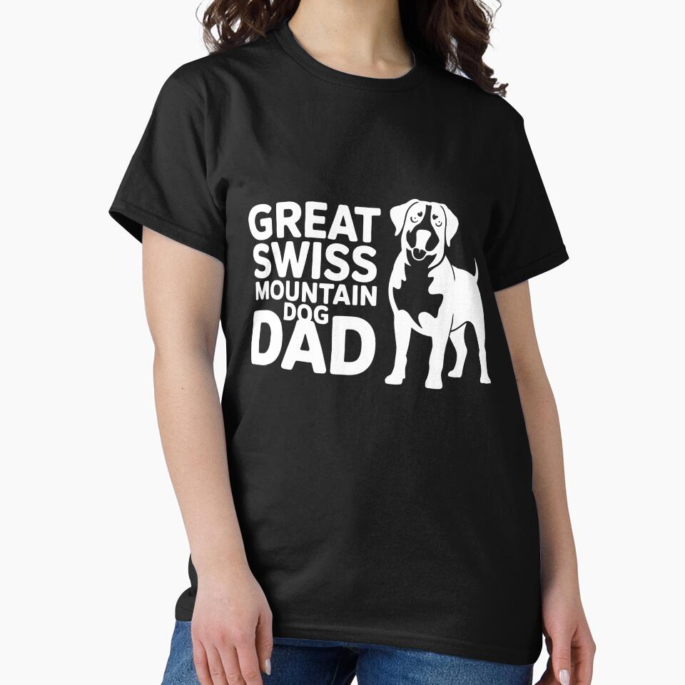 Great Swiss Mountain Dog Dad by theartfulaspie