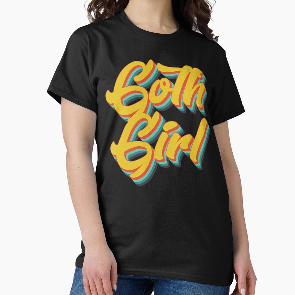 Goth Girl (funny/ironic) by Texterns