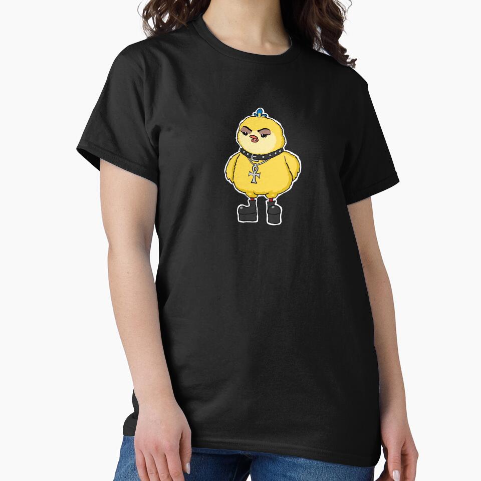 Goth Chick - Cute animal pun stickers, t-shirts etc. by SimonCardew