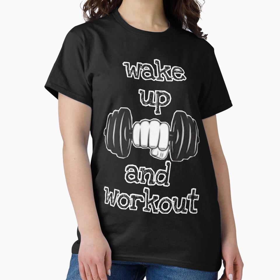 Wake up and workout by sreckov-desig