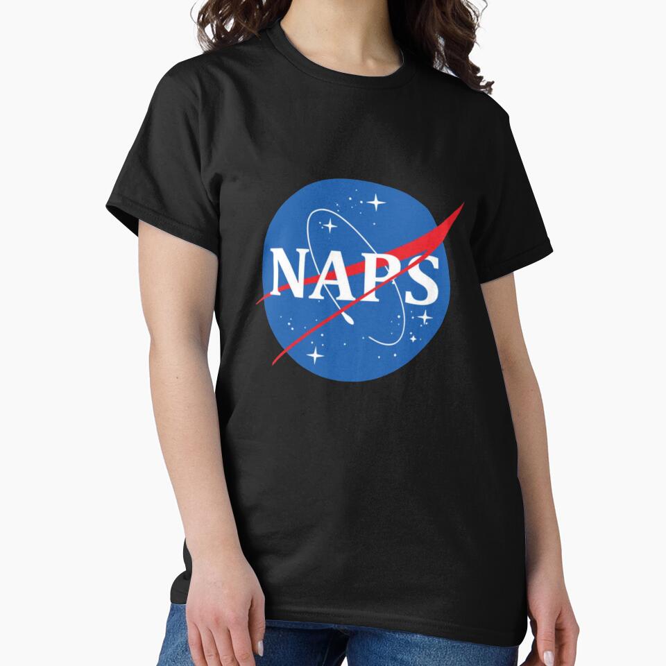 Nasa Logo Naps T-Shirt_3342073 by CNMG4