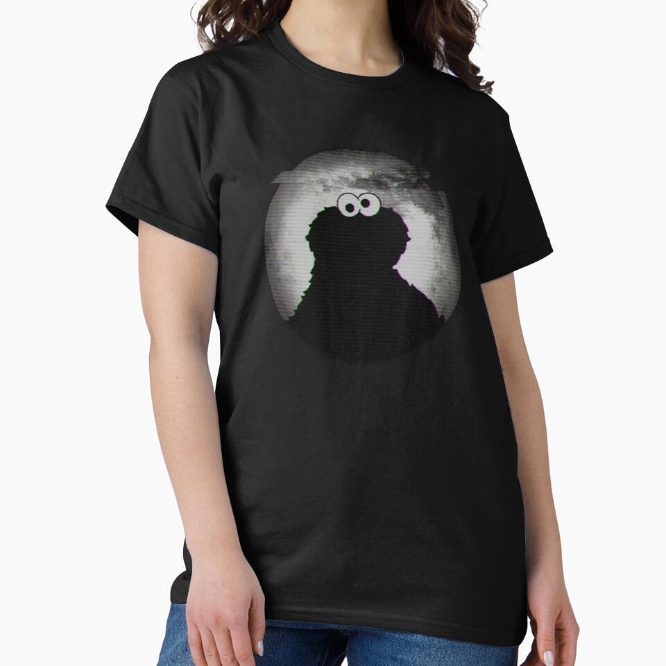 Vintage VHS Cookie Monster Moon by SlayPOPShop
