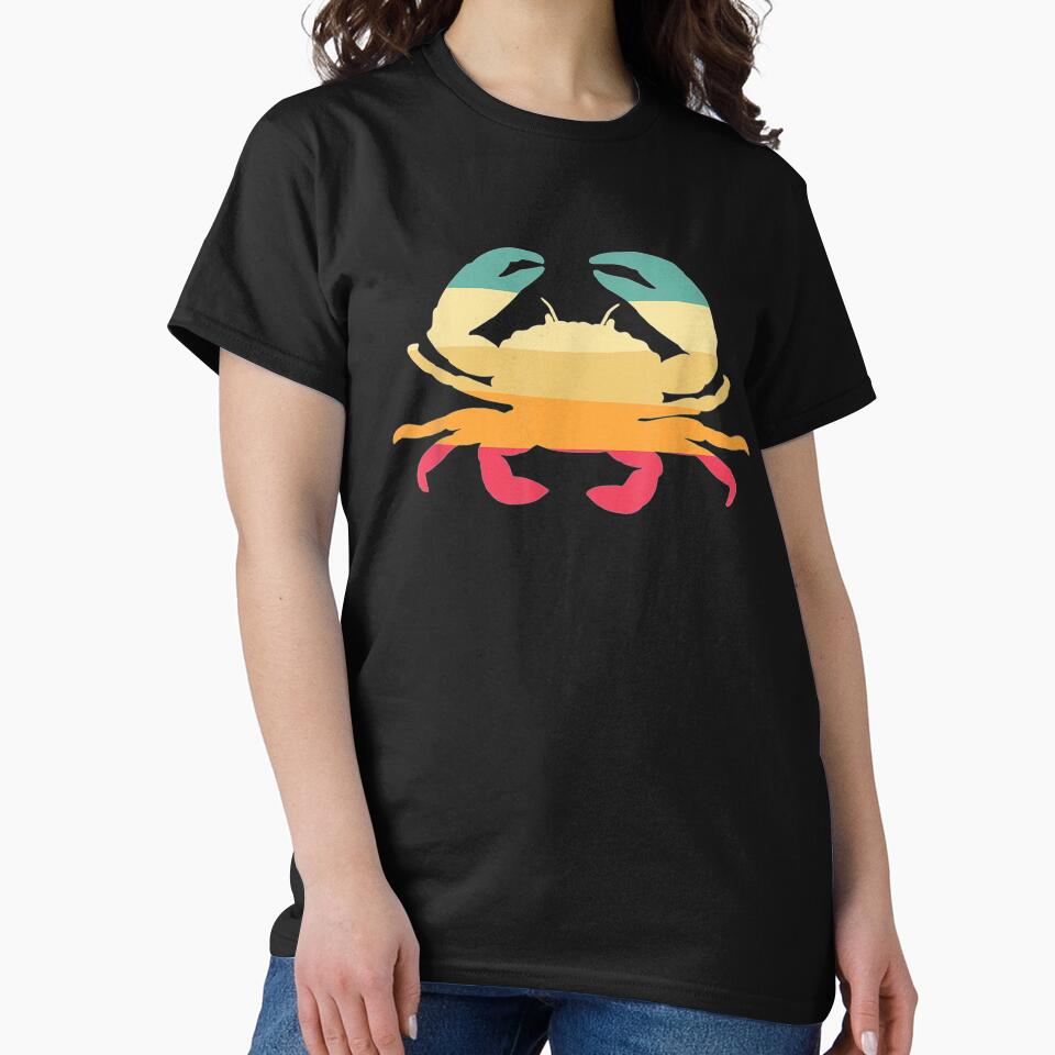 Crab Retro Vintage by shirleyfinley
