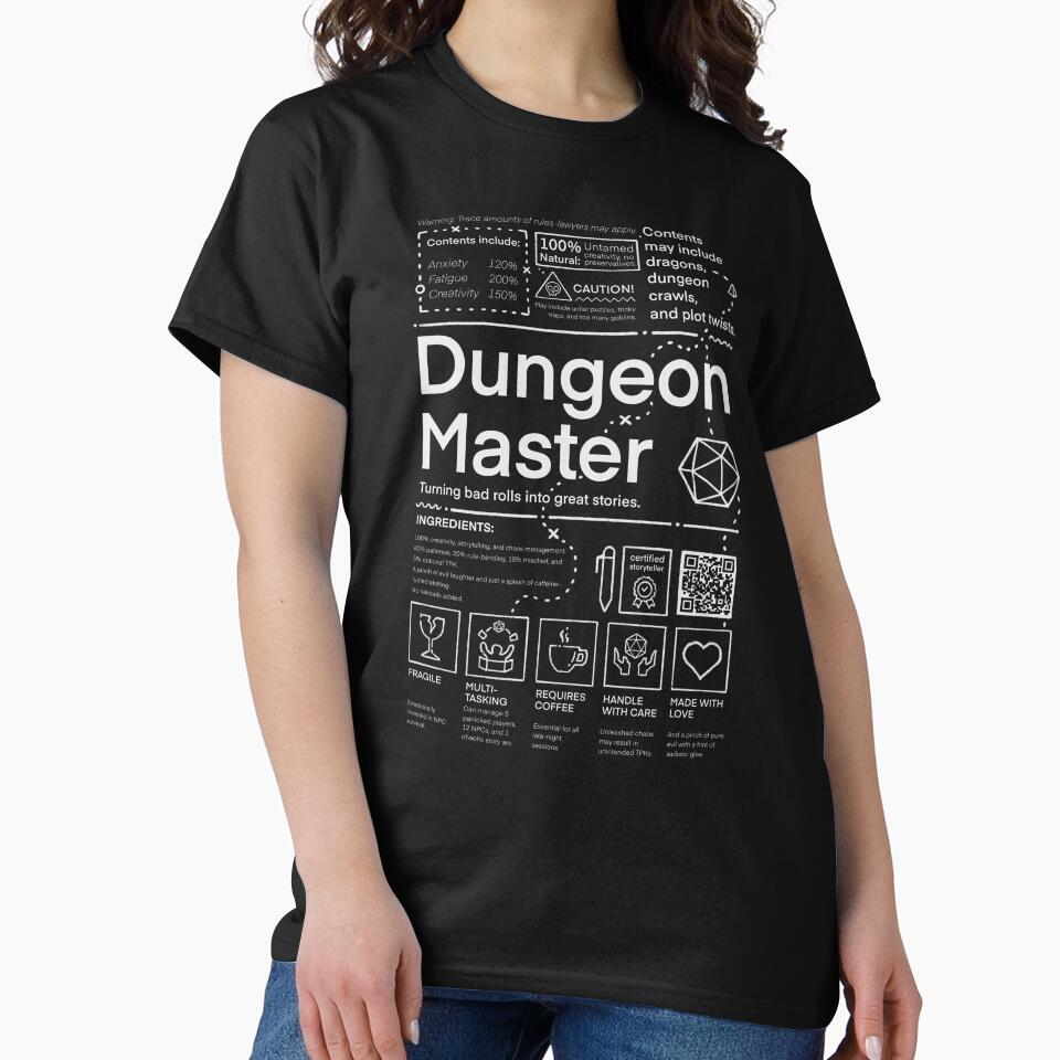 Dungeon Master: Handle with Care | DM Survival Kit by keyvei
