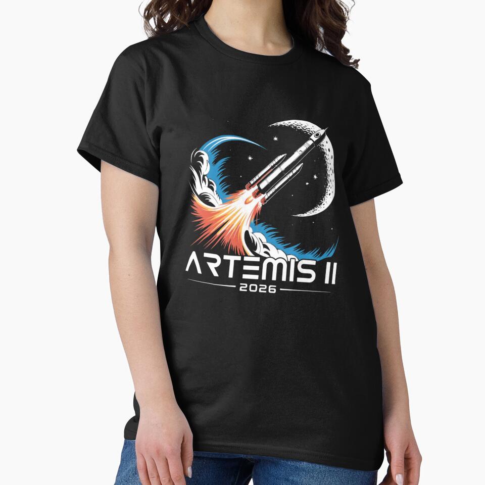 Artemis-2 T-Shirt_86985721 by Kat Langworthy