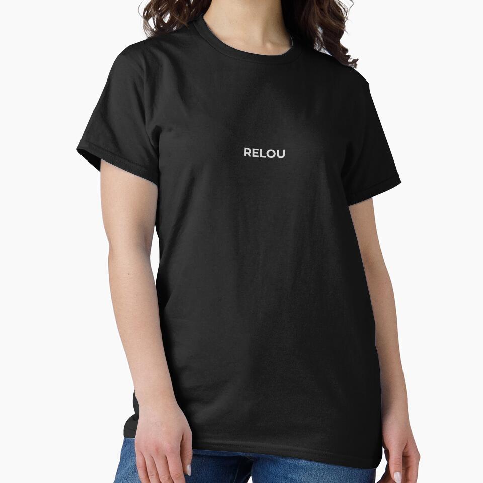 "RELOU – French Slang Streetwear Typography Design | Minimal Paris Urban Aesthetic” by Voici