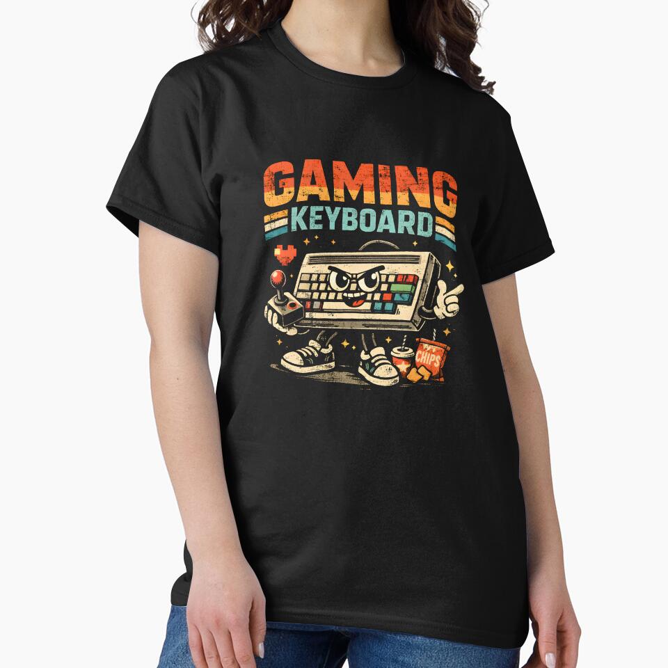 Gaming Keyboard by DemureArtsy