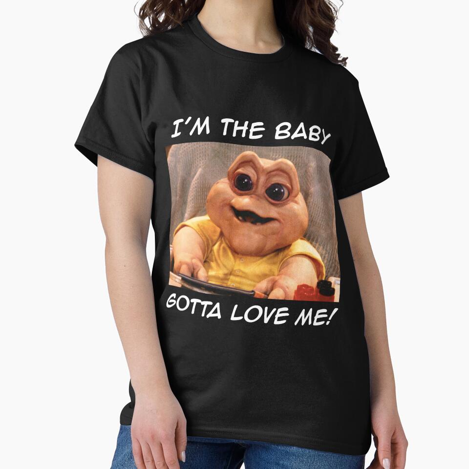 I'm the baby gotta love me Baby Sinclair character by VitorDias1071