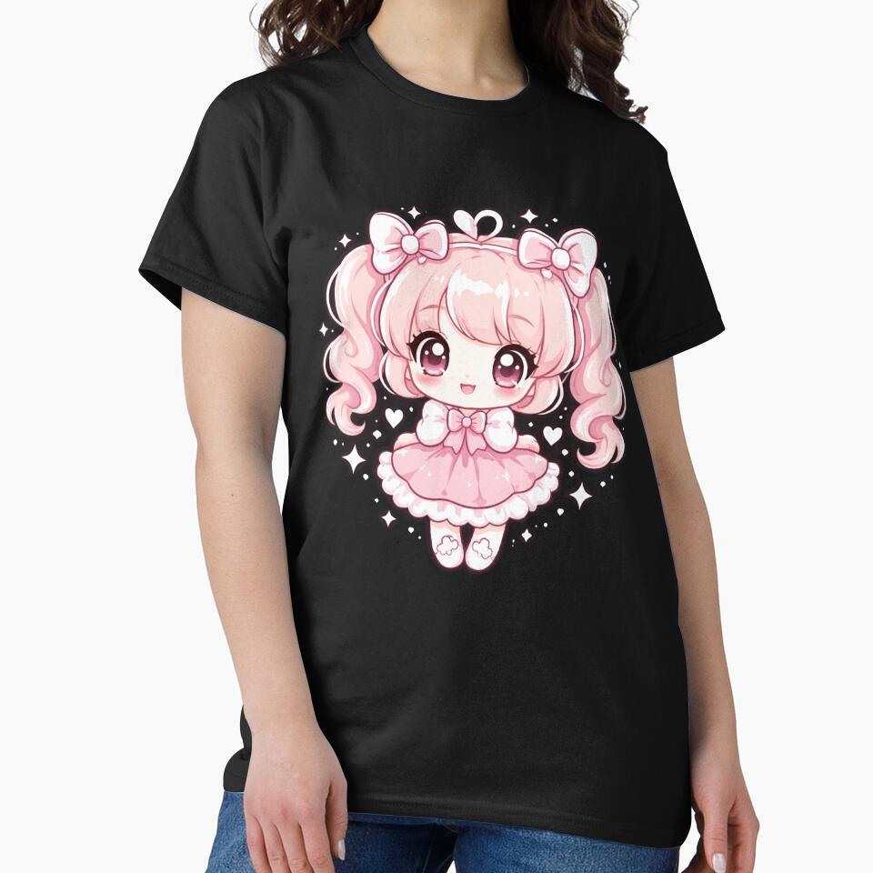 Kawaii Girl – Cute Chibi Anime Aesthetic by PaulaDesignCo