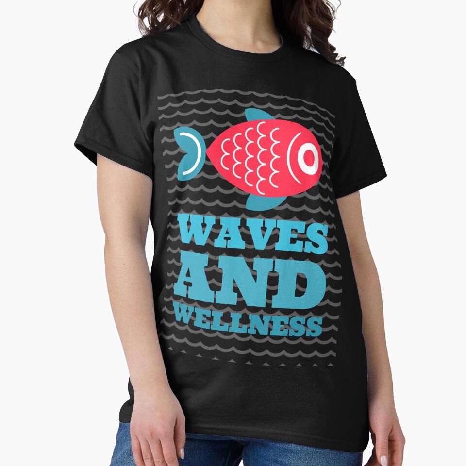 Waves and Wellness by SarcasticTeez