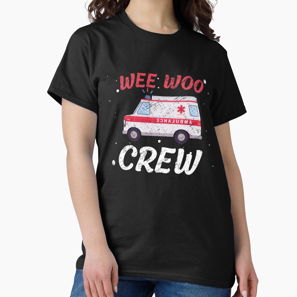 Wee Woo Crew Ambulance Funny by diip