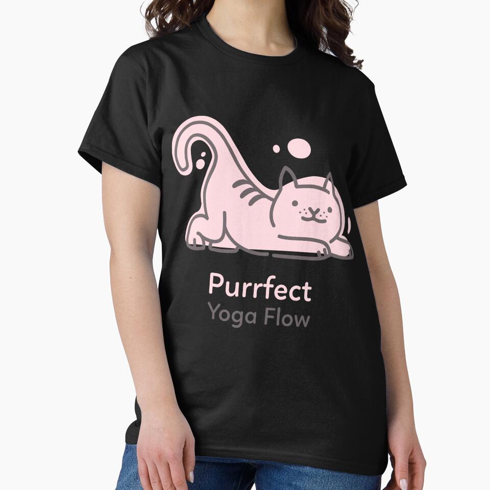 Purrfect Yoga Flow by SarcasticTeez