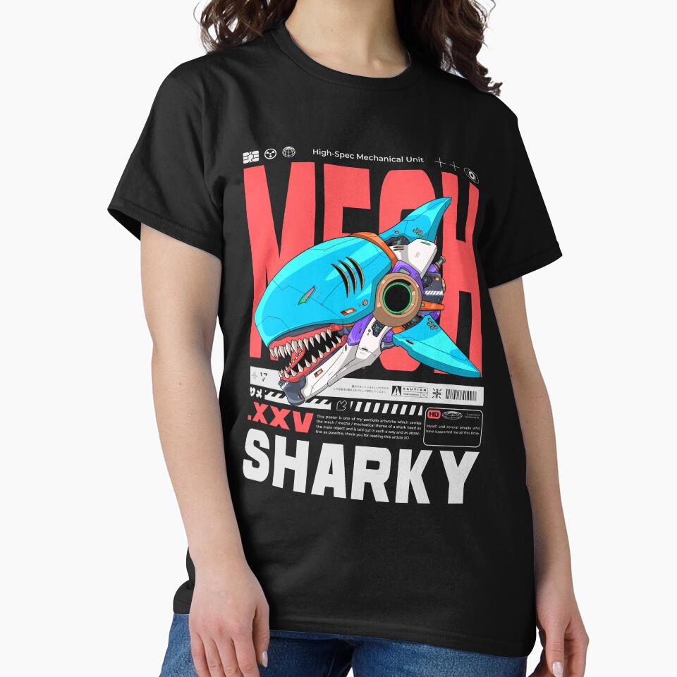 Mech Sharkhead Vol.3 - Black Bg by efiik