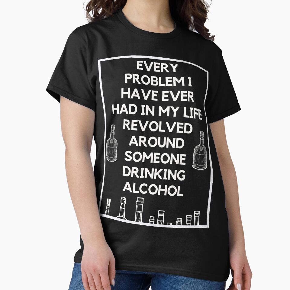 Super wise quote about problems and alcohol by onum2018