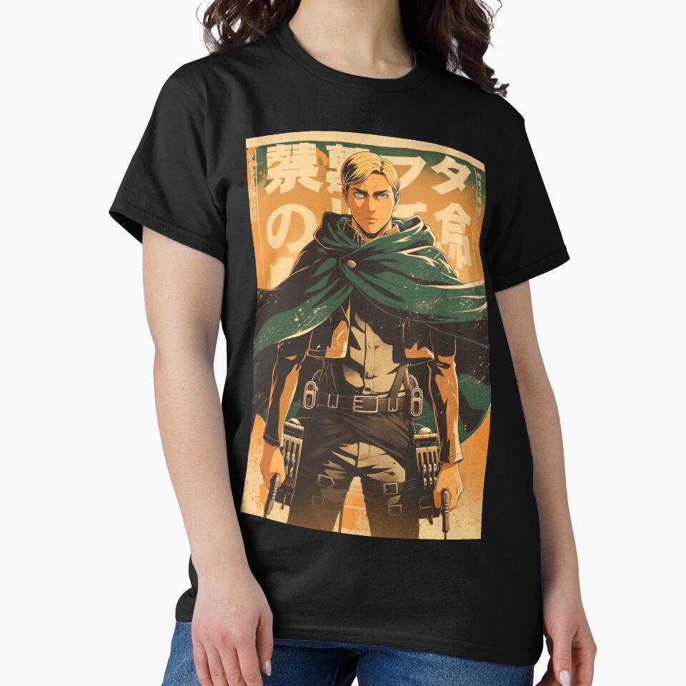 Erwin Scout Leader Orange Hue by AnimeArsenalPrints