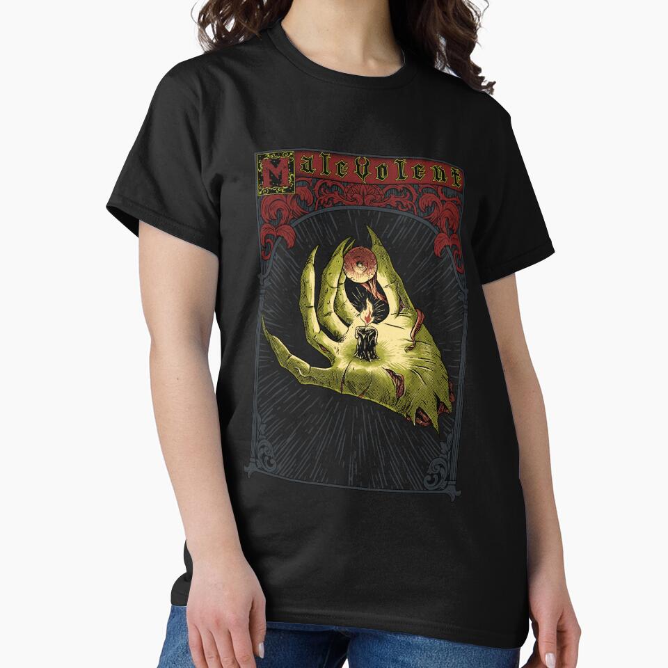 Hand of Malevolence: Black Tee by MalevolentCast