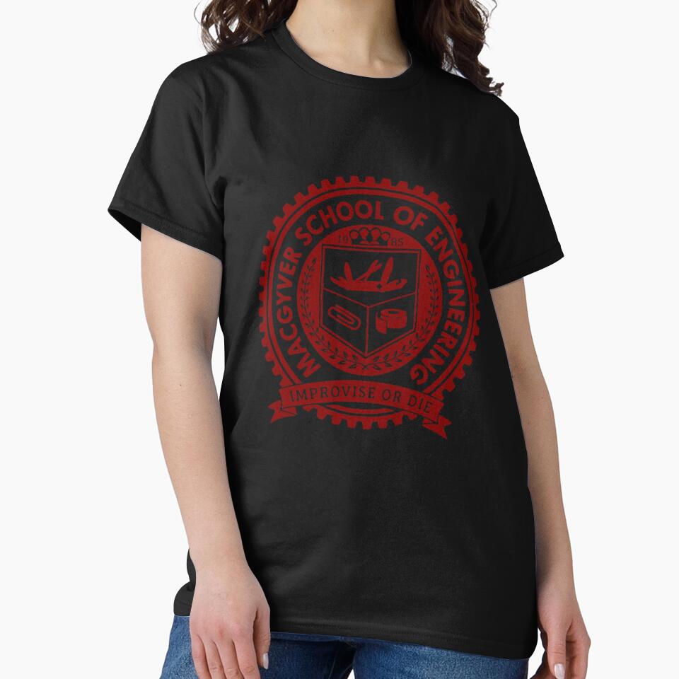 MacGyver School of Engineering logo vintage by MYKELBRYAN