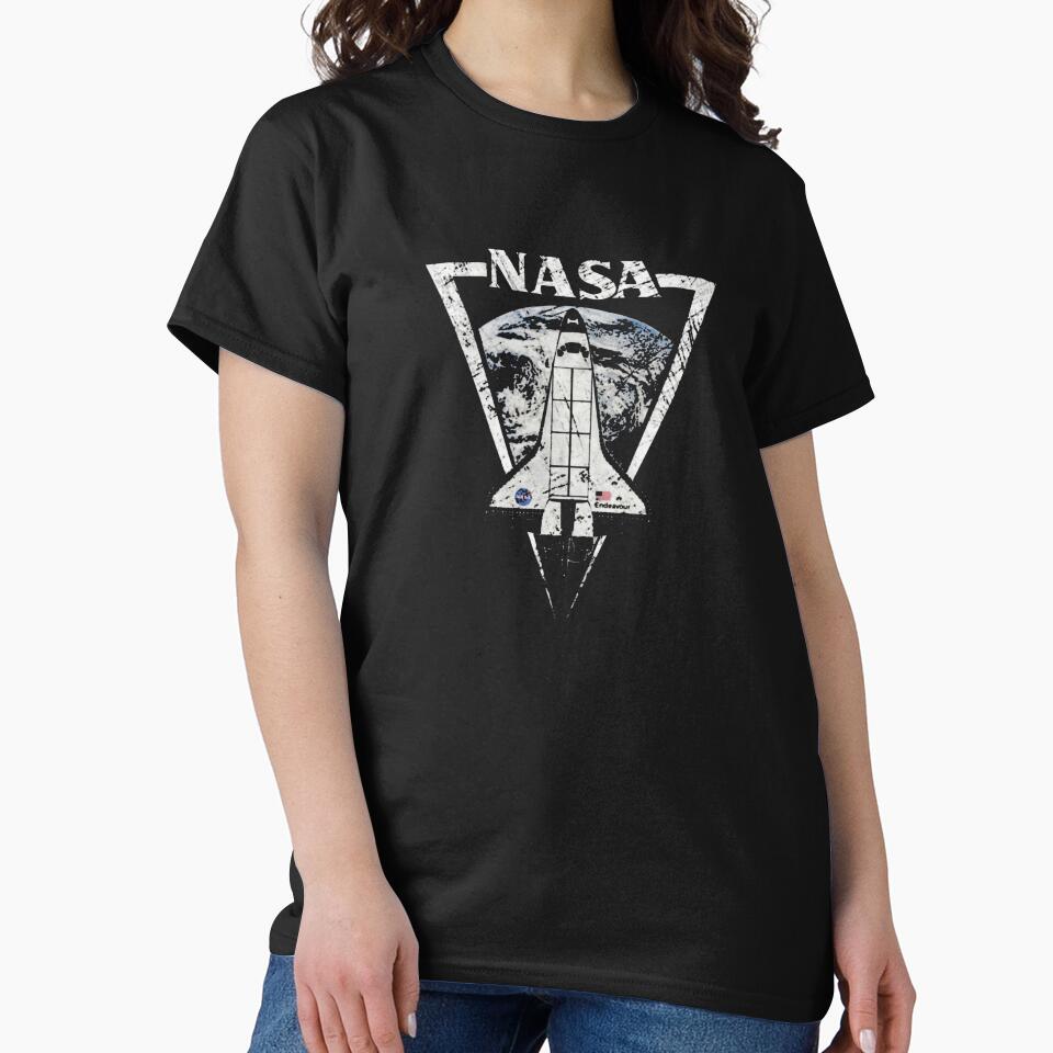 Nasa Edeavour Triangular Insignia T-Shirt_1599734 by ZiraBooth