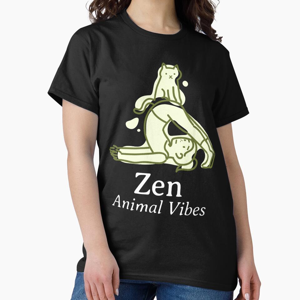 Zen Animal Vibes by SarcasticTeez