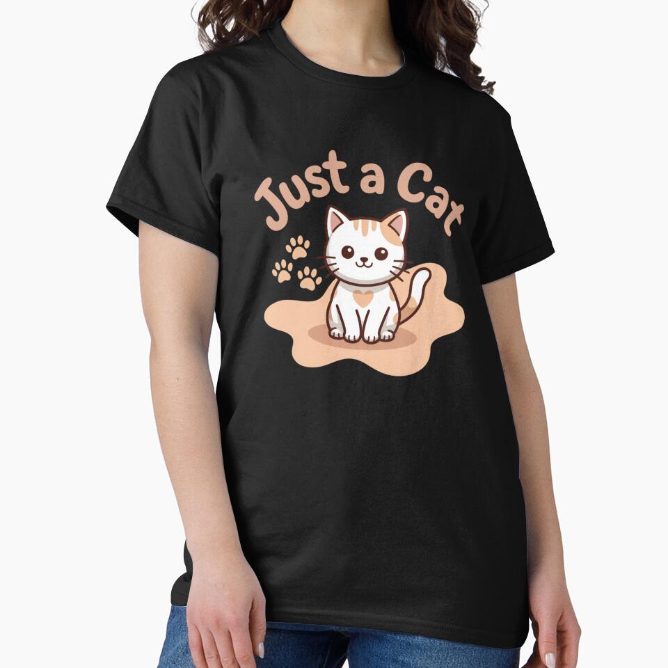 Just A Cute Cat Kawaii Lover Present by chattsuede
