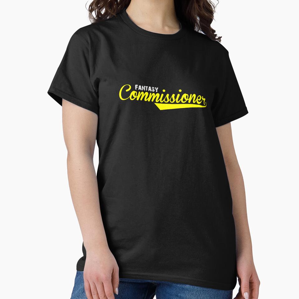 Fantasy Baseball Design Commissioner Fantasy Yellow by drwigglebutts