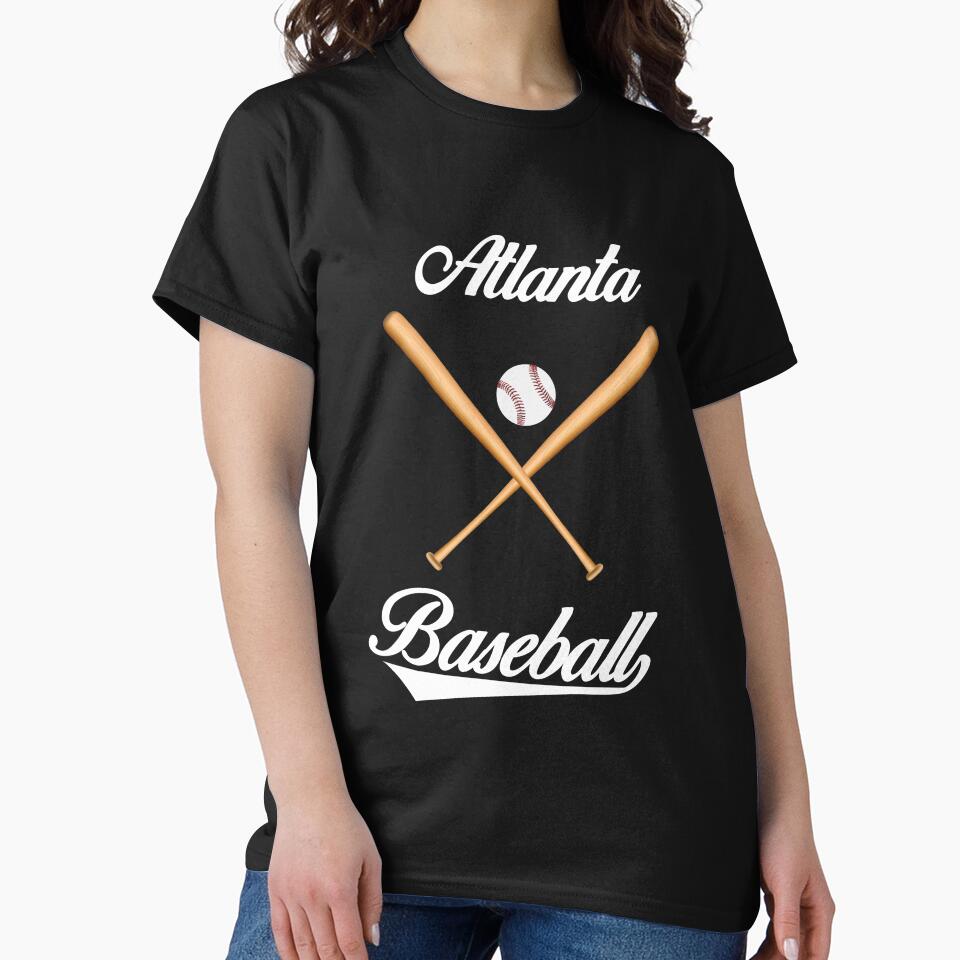 Atlanta Baseball T-Shirt for Men and Women by AllStarMerch