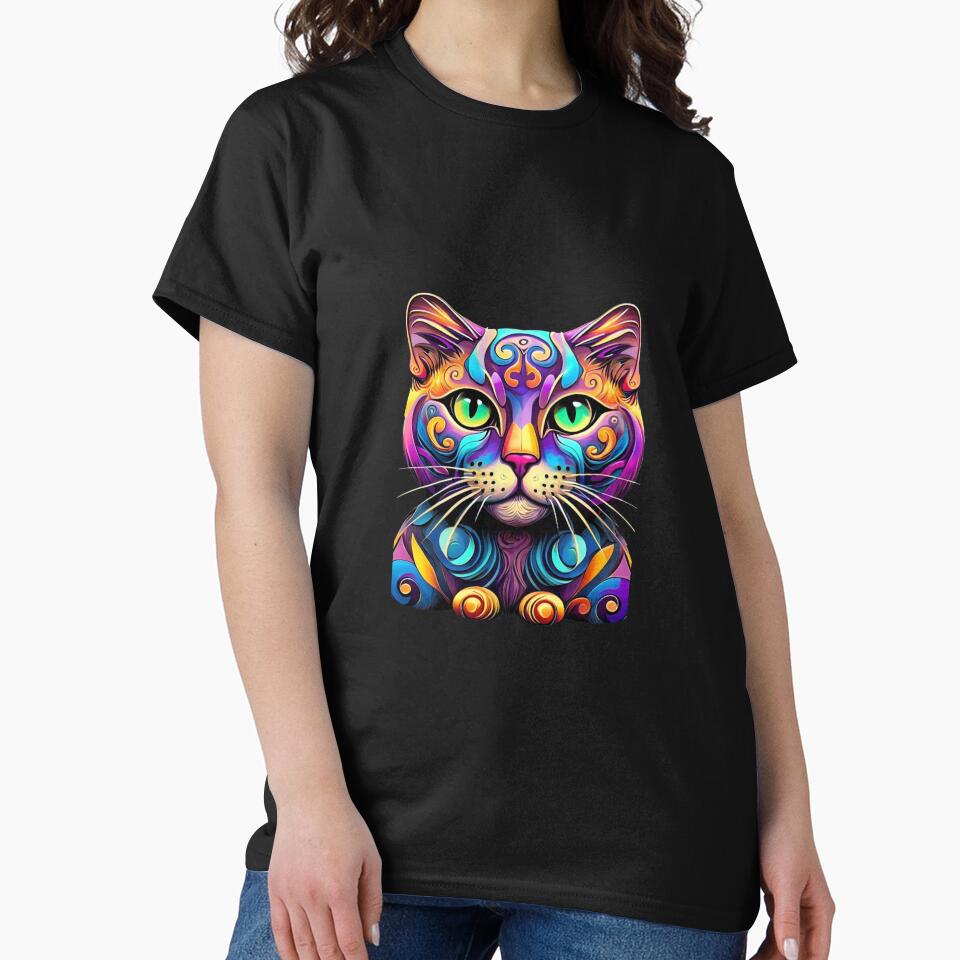 CAT GURU IN PASTEL by NFini-Tee