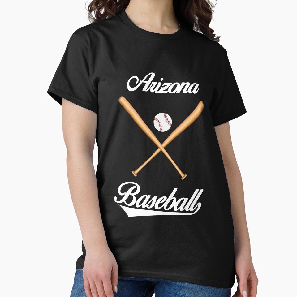 Arizona Baseball T-Shirt for Men and Women by AllStarMerch
