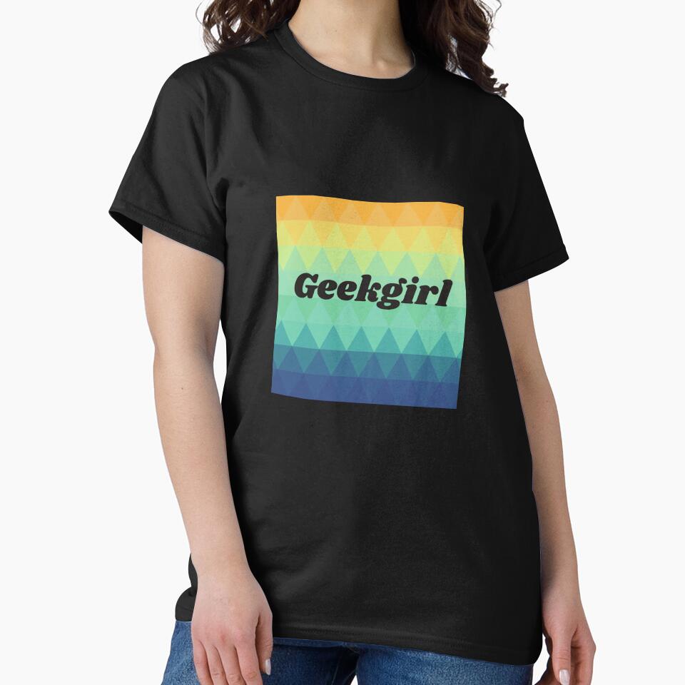 Geekgirl geo triangle dream   |  GEEKS RULE THEIR WORLD by Le Plus Three