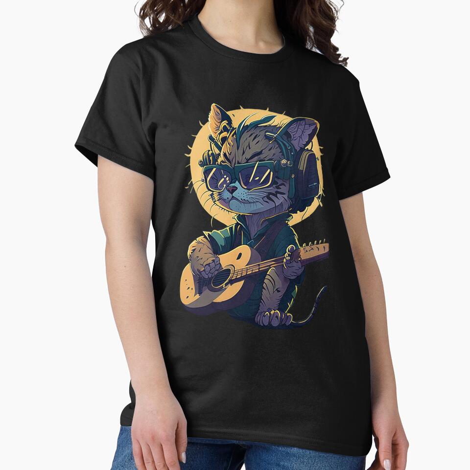 Guitar Cat by 3rd Eye Perceptions