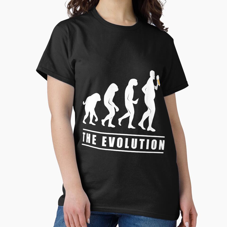 The Evolution of Man Funny T-Shirt by AllStarMerch
