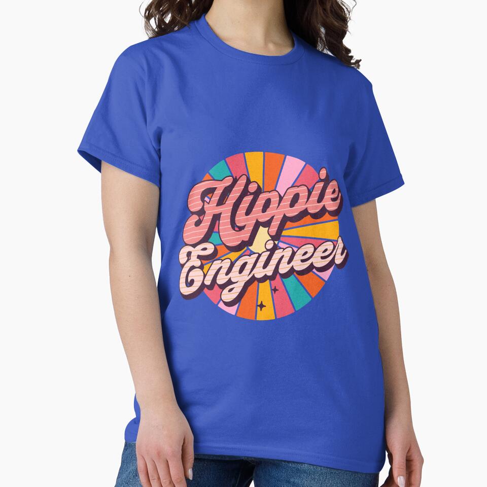 Hippie Engineer - Christmas Gifts For Engineers - Engineering Humor - Buy This by AlanPhotoArt