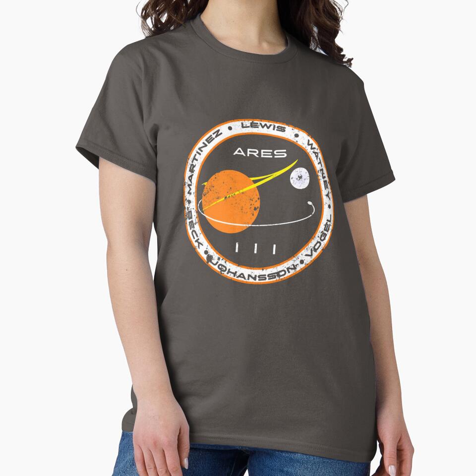 ARES III (the martian) T-Shirt_309797 by Kat Langworthy