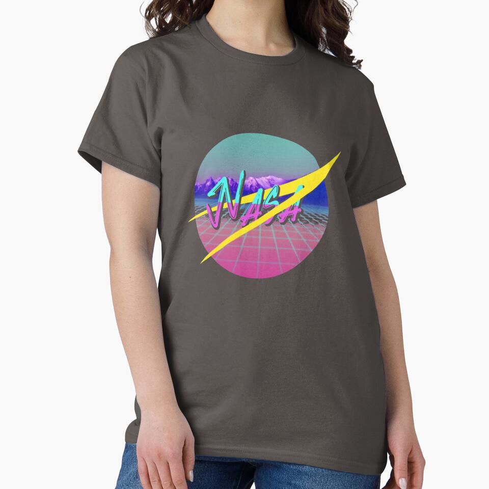 80s NASA Logo T-Shirt_2772137 by Kat Langworthy