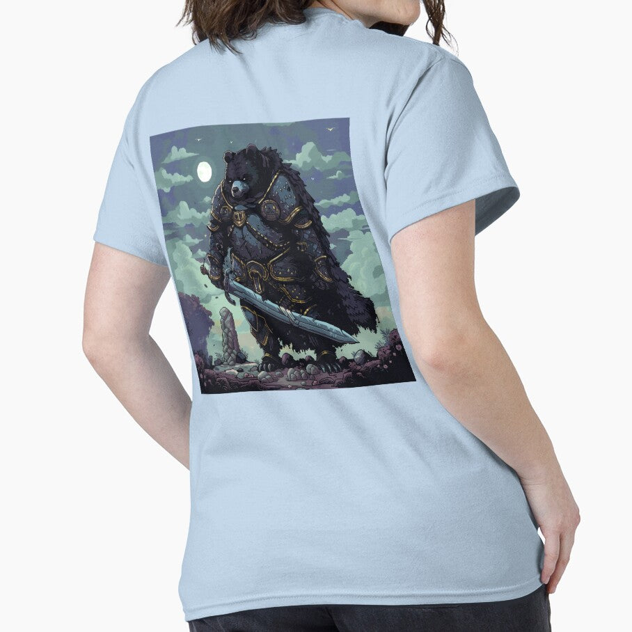 Black Bear Pixel Knight by Kaos-Bit