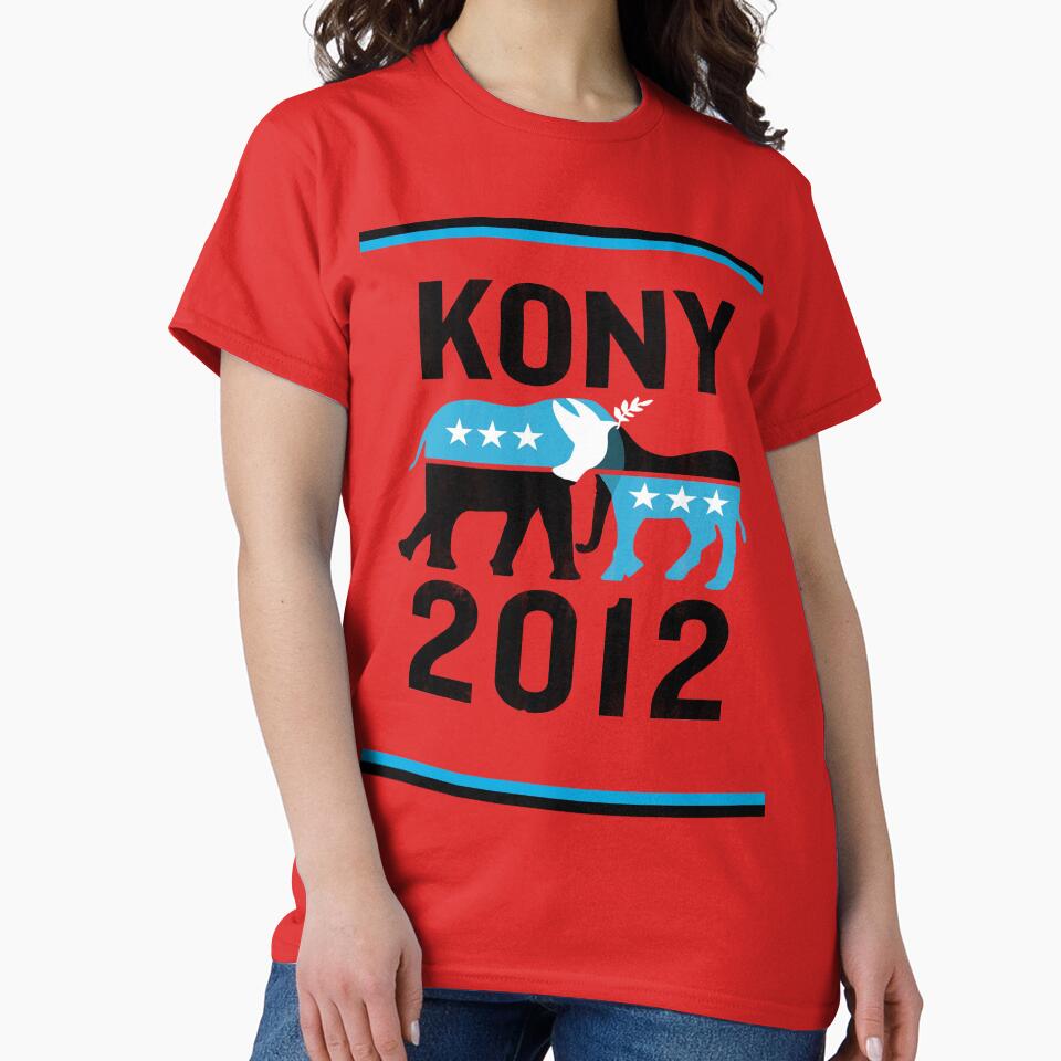 "Joseph Kony T-shirt" Original Style T-Shirt Kony 2012 by KonyTshirts