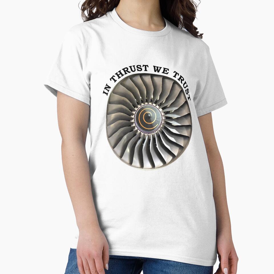 In Thrust We Trust - Black by AeroAstro