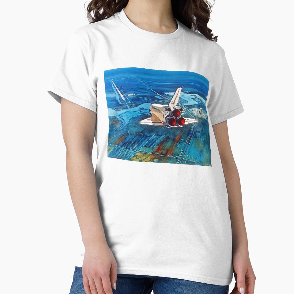 Space Shuttle Landing 1976 by RocketshipRetro