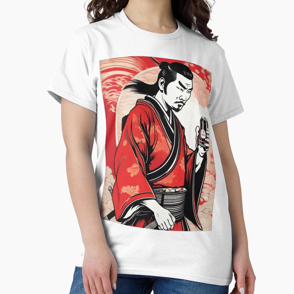Samurai Pop Art Ukiyo e | Japanese Warrior Art by Vandy Fullam