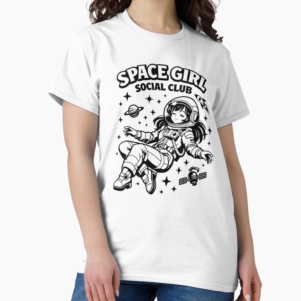 Space Girl Social Club by ActOneDeisgns80